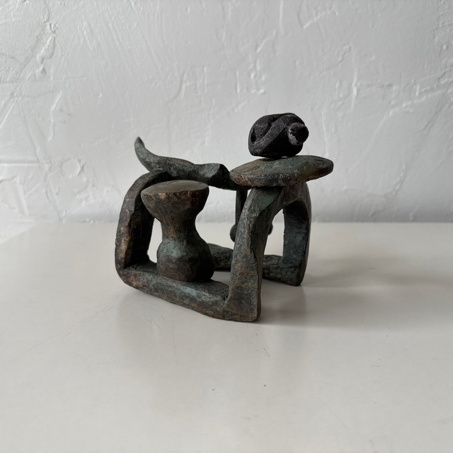 Susan Opie Abstract Bronze Sculpture, 1960’s
