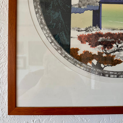 Jon Jay Cruson Landscape Stone Lithograph Print
