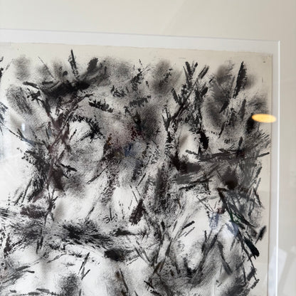 David McCosh Abstract Ink Oil Painting