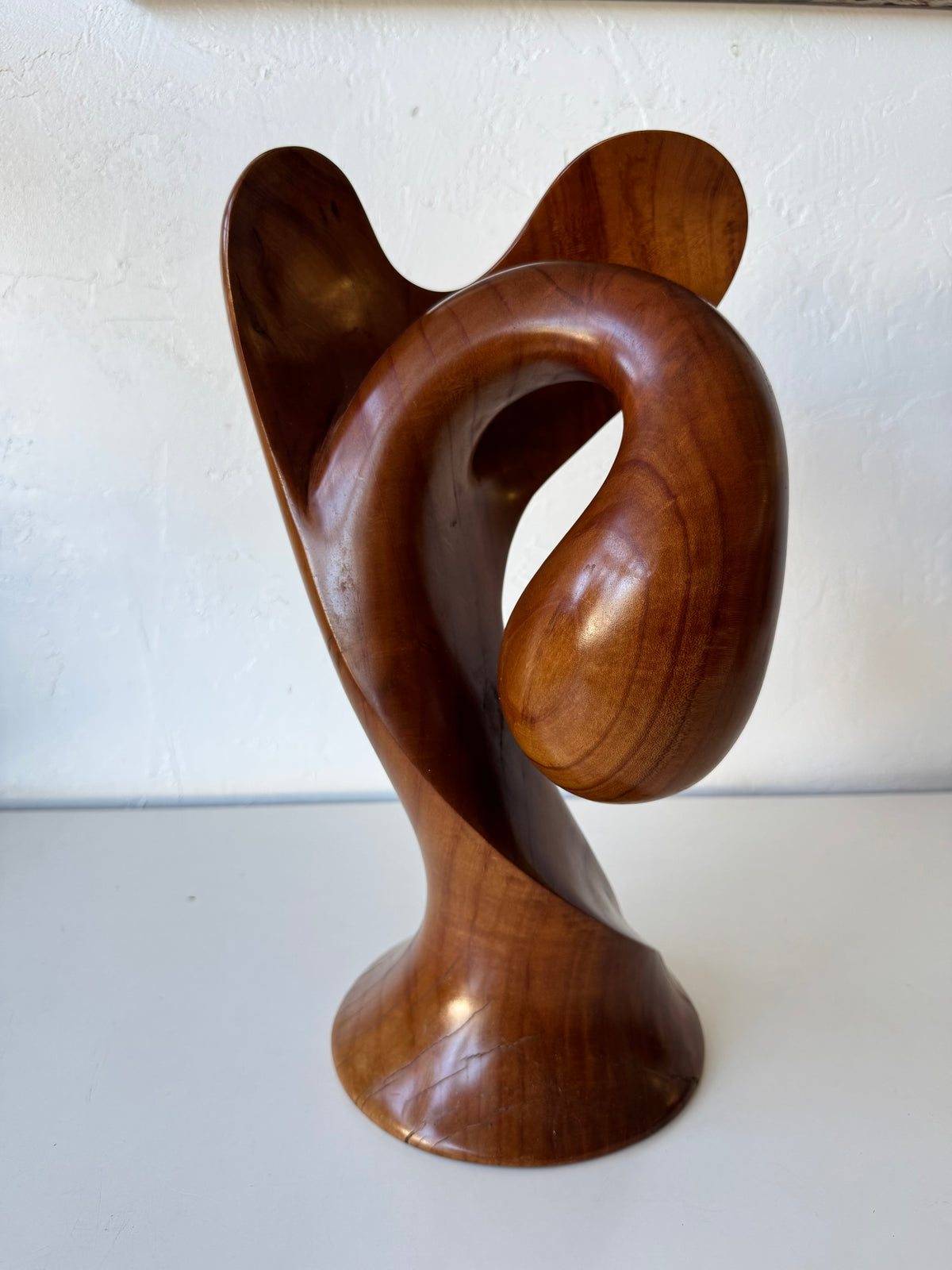 Vernon Albert Organic Abstract Cherry Sculpture