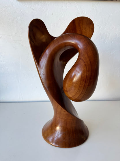 Vernon Albert Organic Abstract Cherry Sculpture