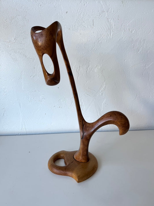 Vernon Albert Organic Abstract Maple Sculpture