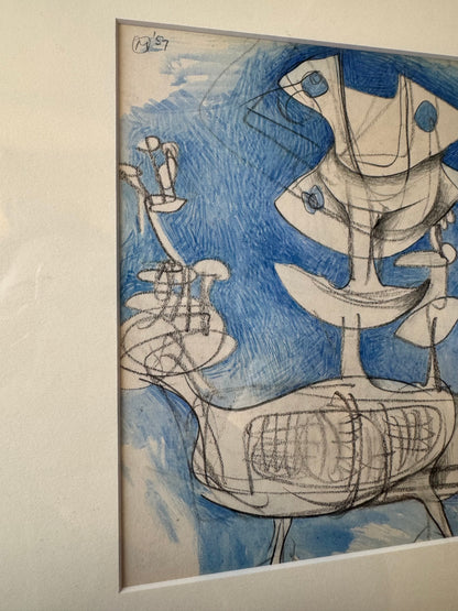 Bernard Meadows | Drawing for Sculpture
