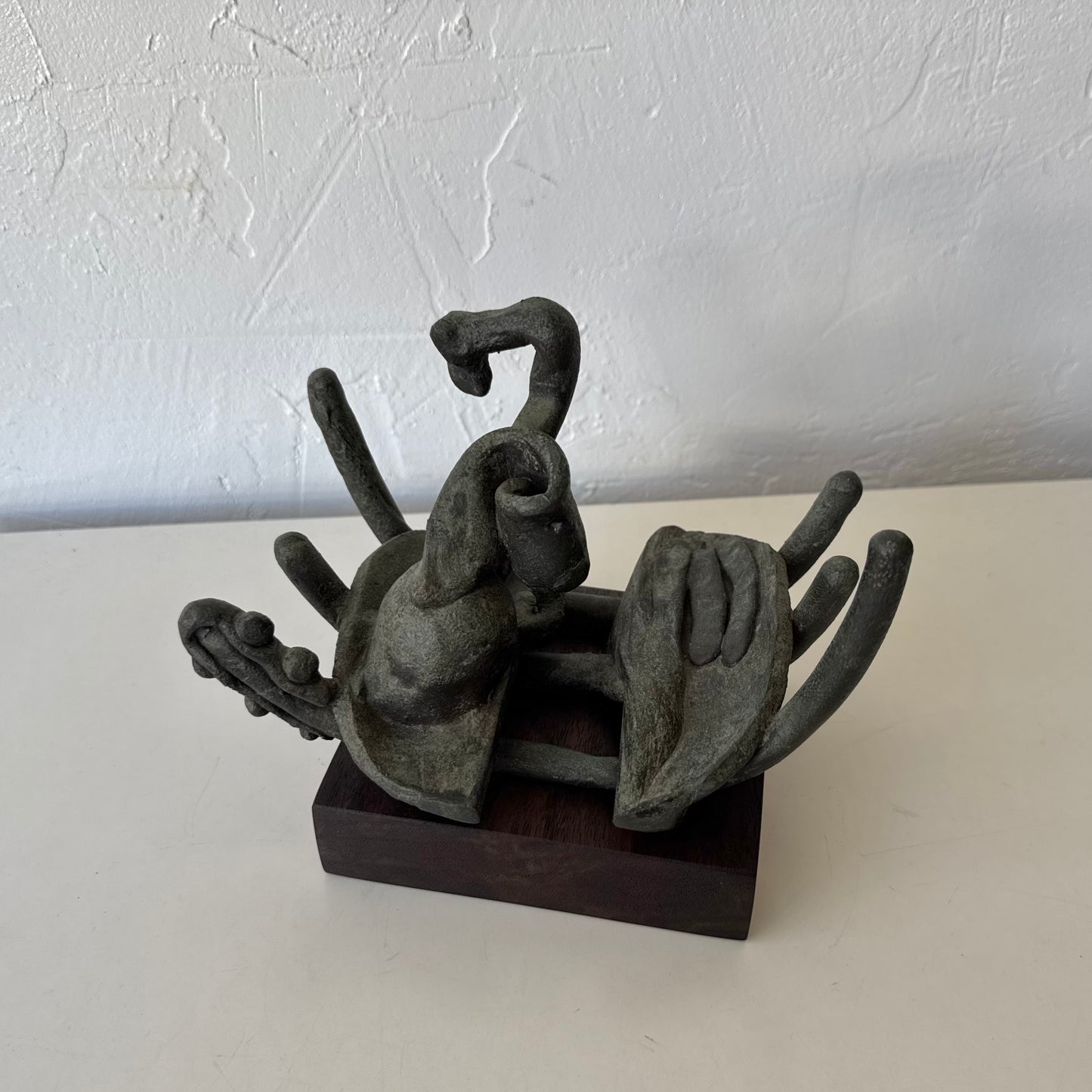 Susan Opie Abstract Bronze Sculpture, 1960’s
