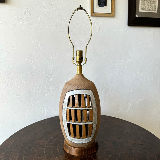 Brent Bennett Studio Pottery Lamp