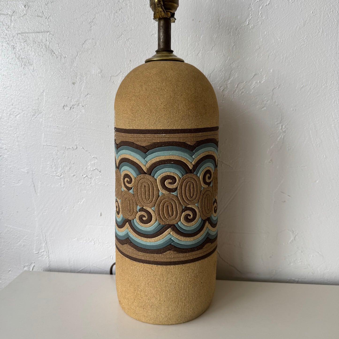 Faith Rahill Studio Pottery Lamp