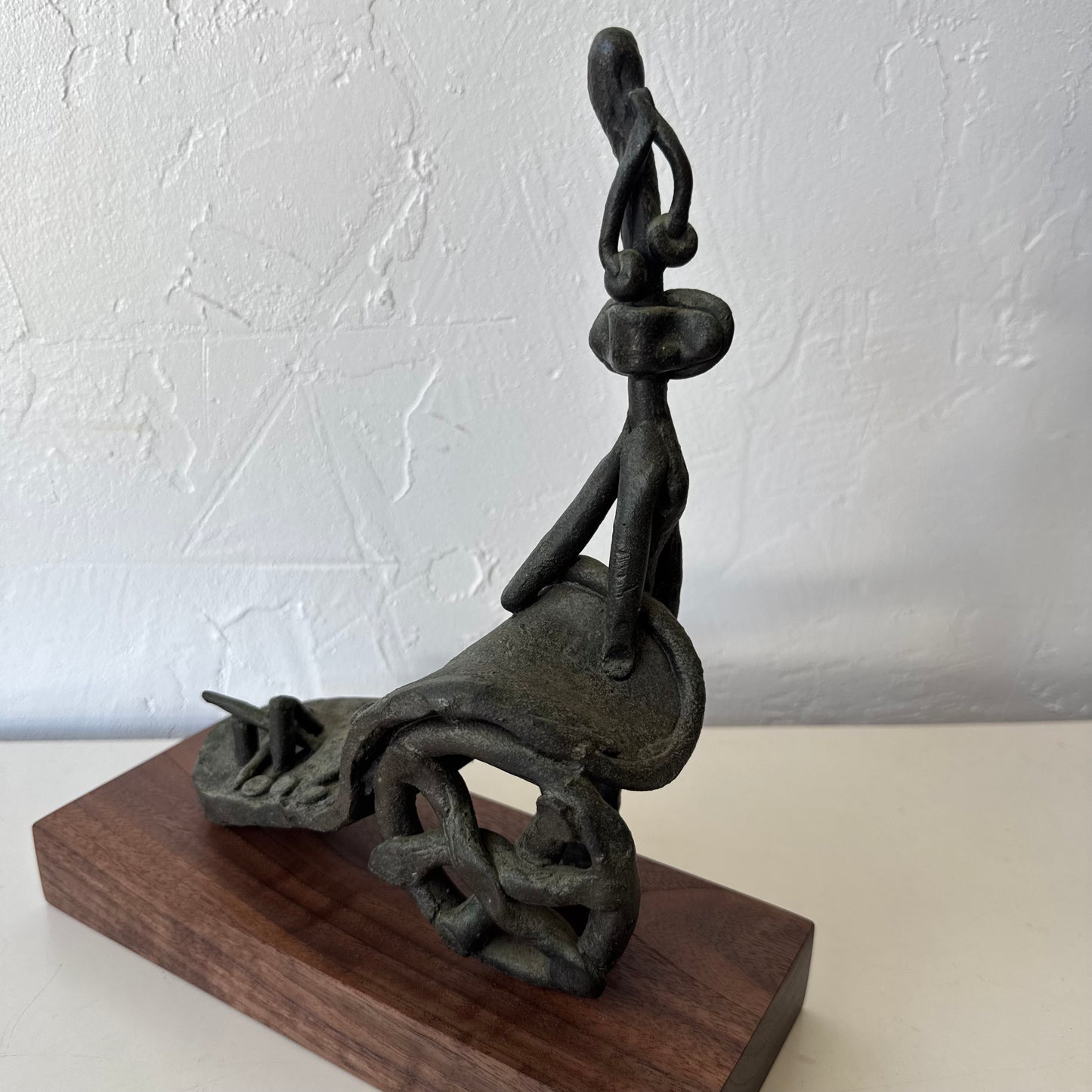 Susan Opie Abstract Bronze Sculpture, 1960’s