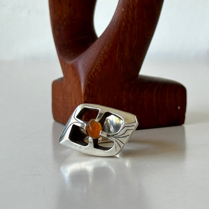 Max Nixon Silver + Opal Ring