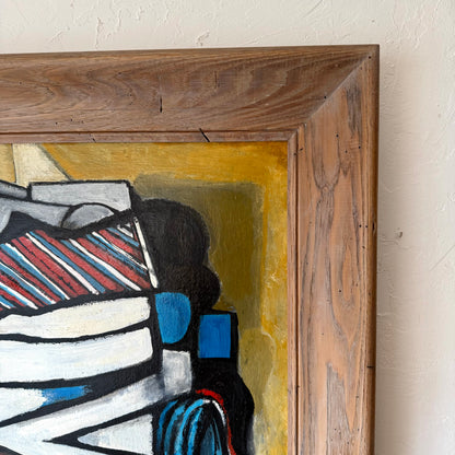 ‘Solid State’ Abstract Surrealist Oil Painting by Jack Hammack