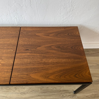 Knoll T Angle Walnut Bench or Coffee Table