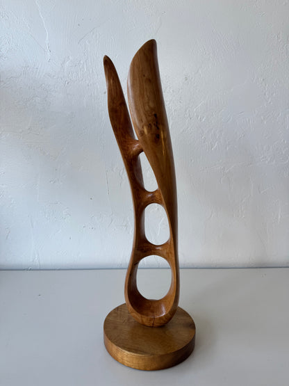 Vernon Albert Organic Abstract Maple Sculpture