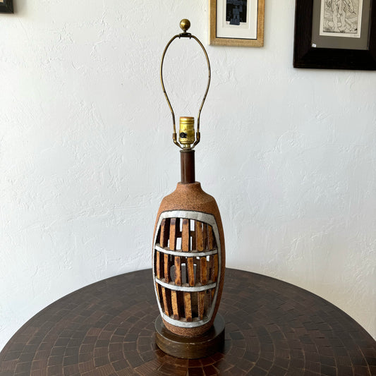 Brent Bennett Studio Pottery Lamp