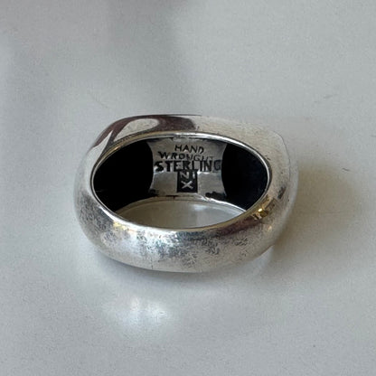 Max Nixon Silver Tigers Eye Ring