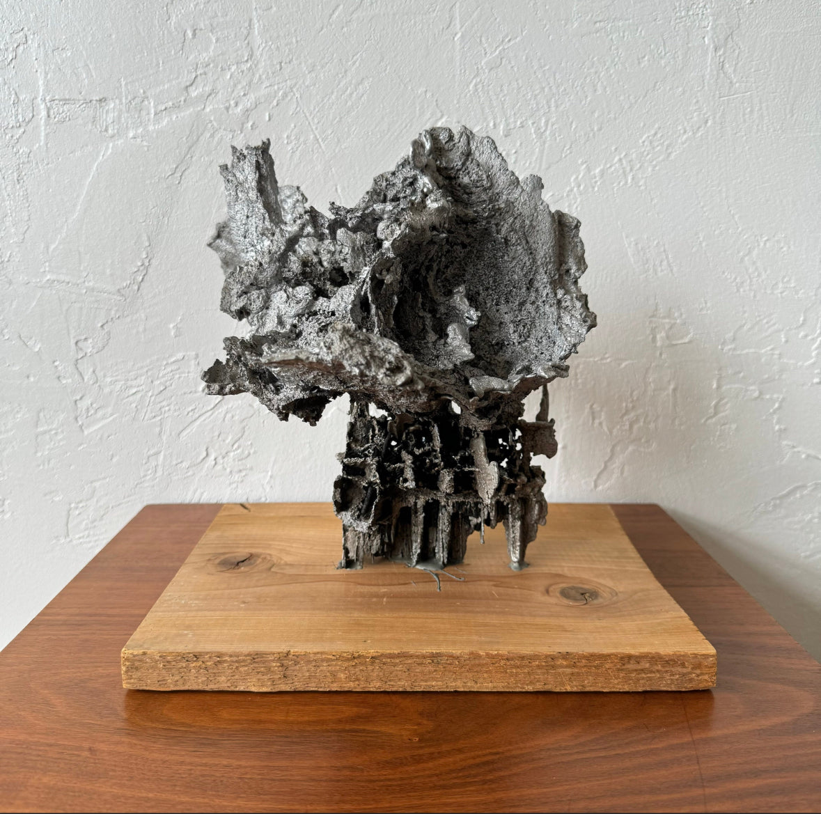 Jan Zach Brutalist Cast Aluminum Sculpture, 1960’s