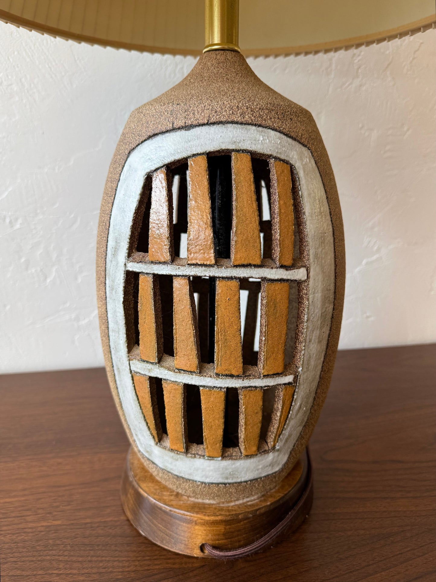 Brent Bennett Studio Pottery Lamp