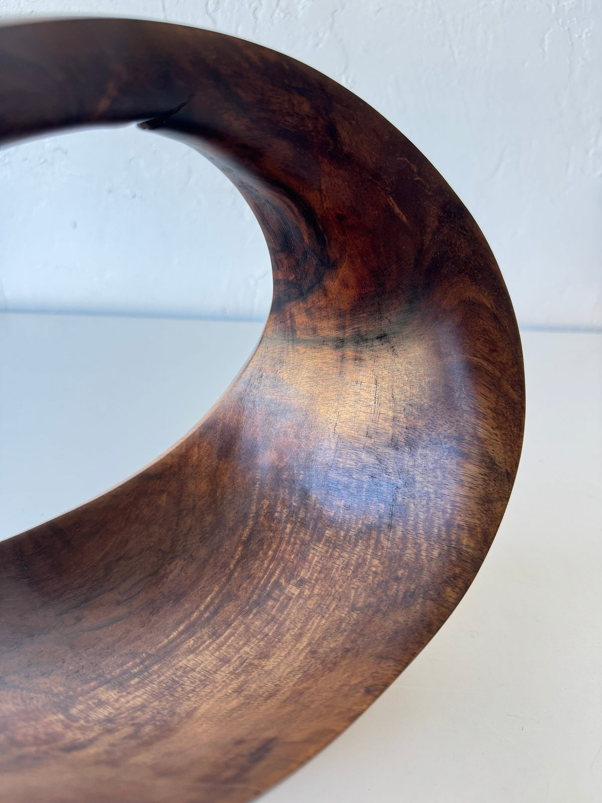 Vernon Albert Abstract Spalted Walnut Sculpture