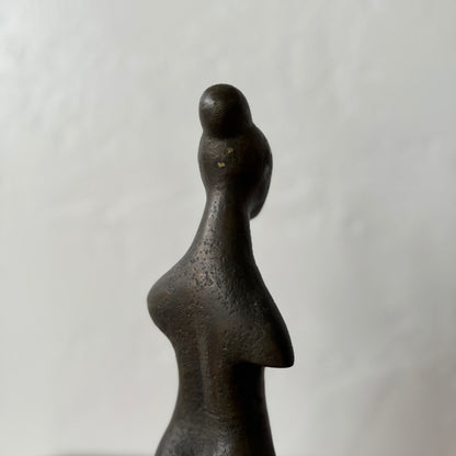 Figurative Abstract Female Nude Bronze, 1950’s