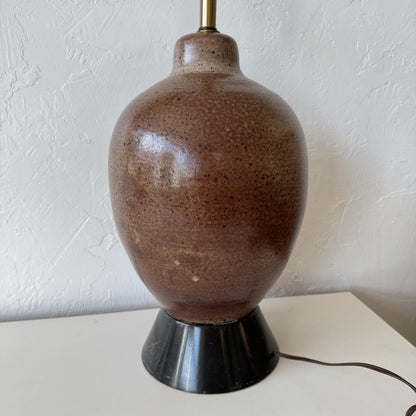 Herman Zaalberg Dutch Studio Pottery Table Lamp
