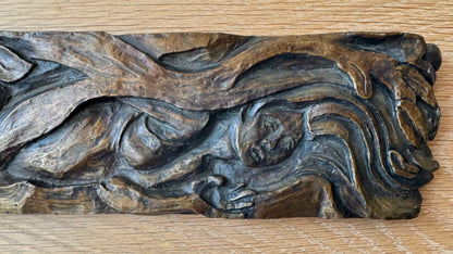 Bronze Wall Hanging Sculpture