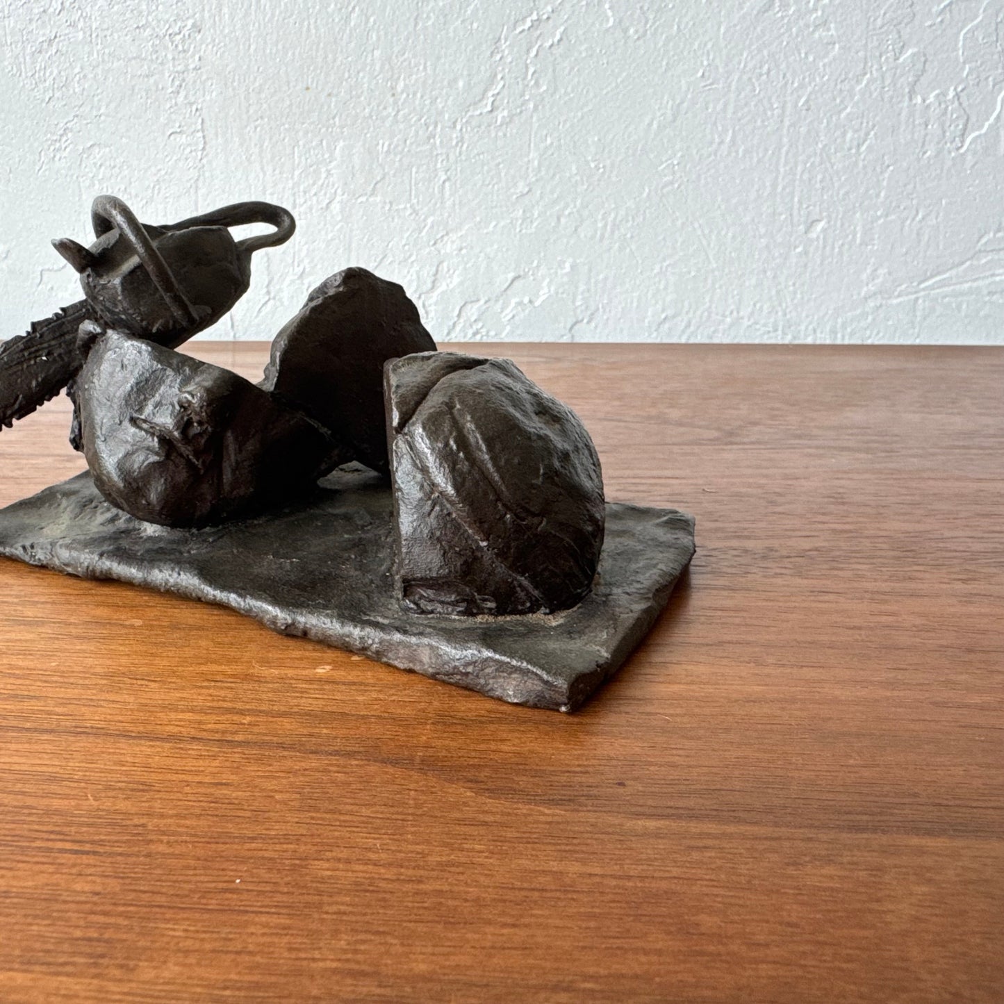 Susan Opie Self Portrait Bronze Sculpture