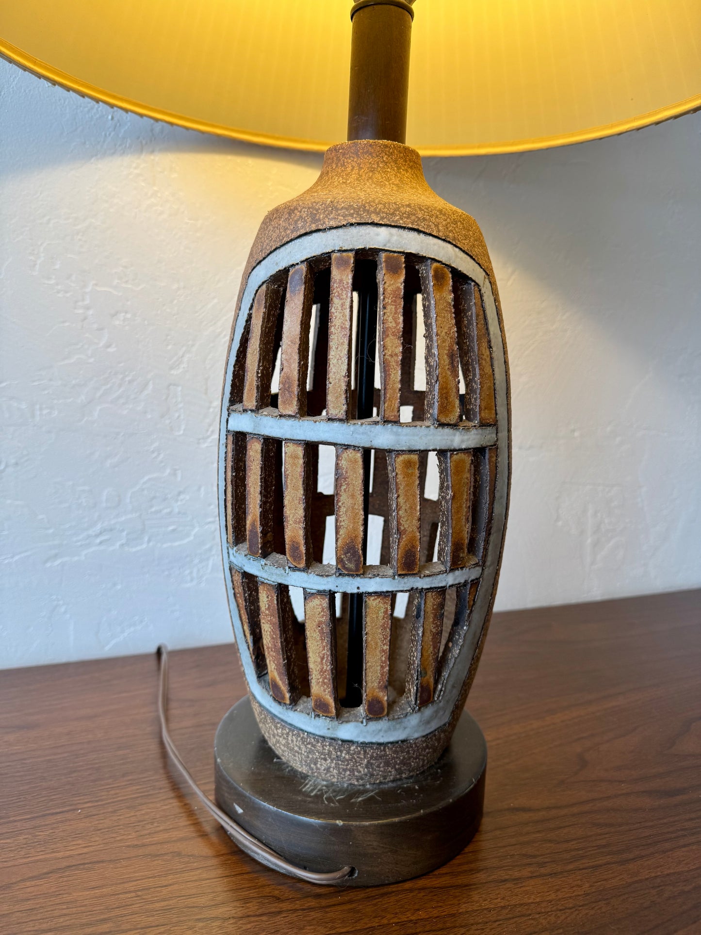 Brent Bennett Studio Pottery Lamp