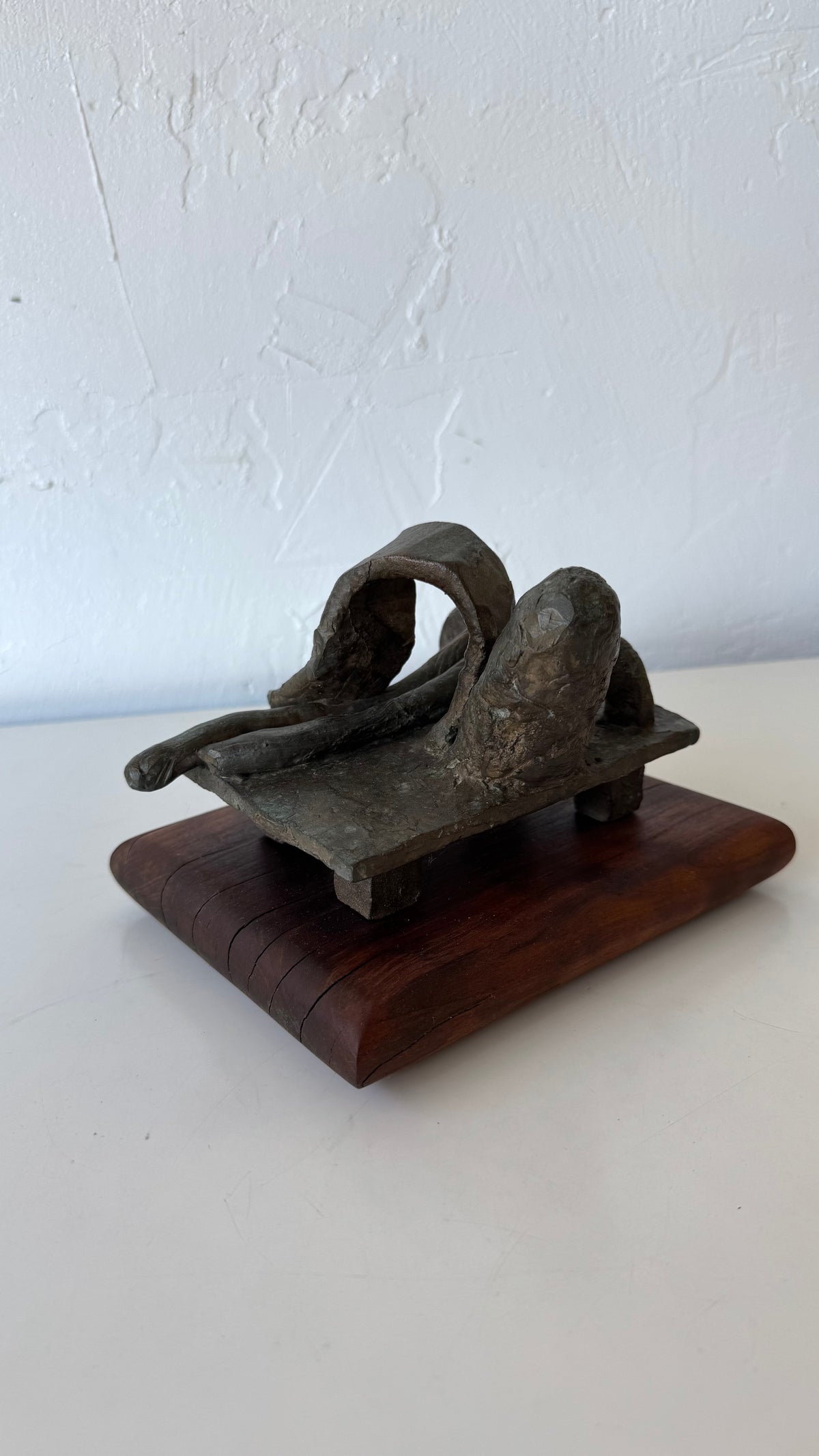 Susan Opie Abstract Bronze Sculpture, 1960’s