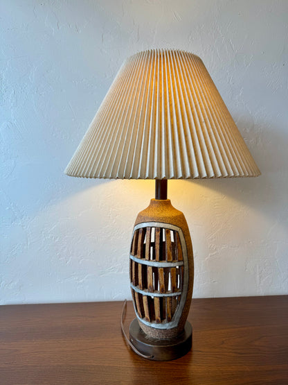 Brent Bennett Studio Pottery Lamp