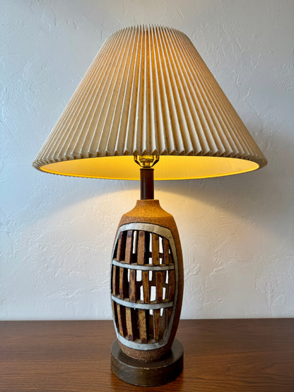 Brent Bennett Studio Pottery Lamp