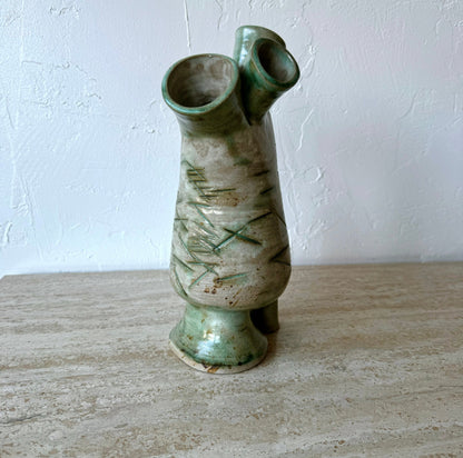 Organic Modernist Sculptural Ceramic Vessel