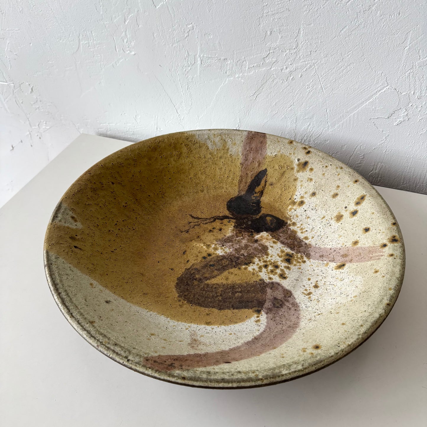 Large Studio Pottery Ceramic Charger