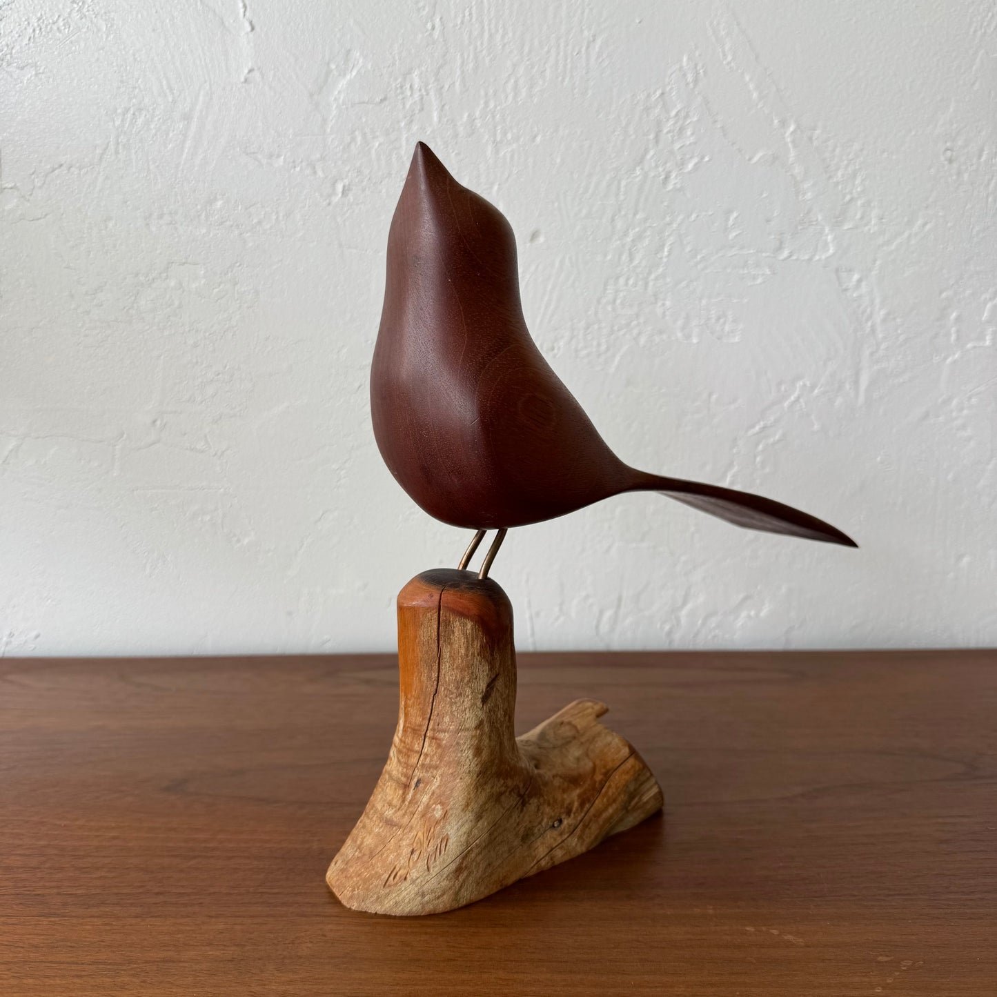 Gert Olsen Mahogany Bird Sculpture