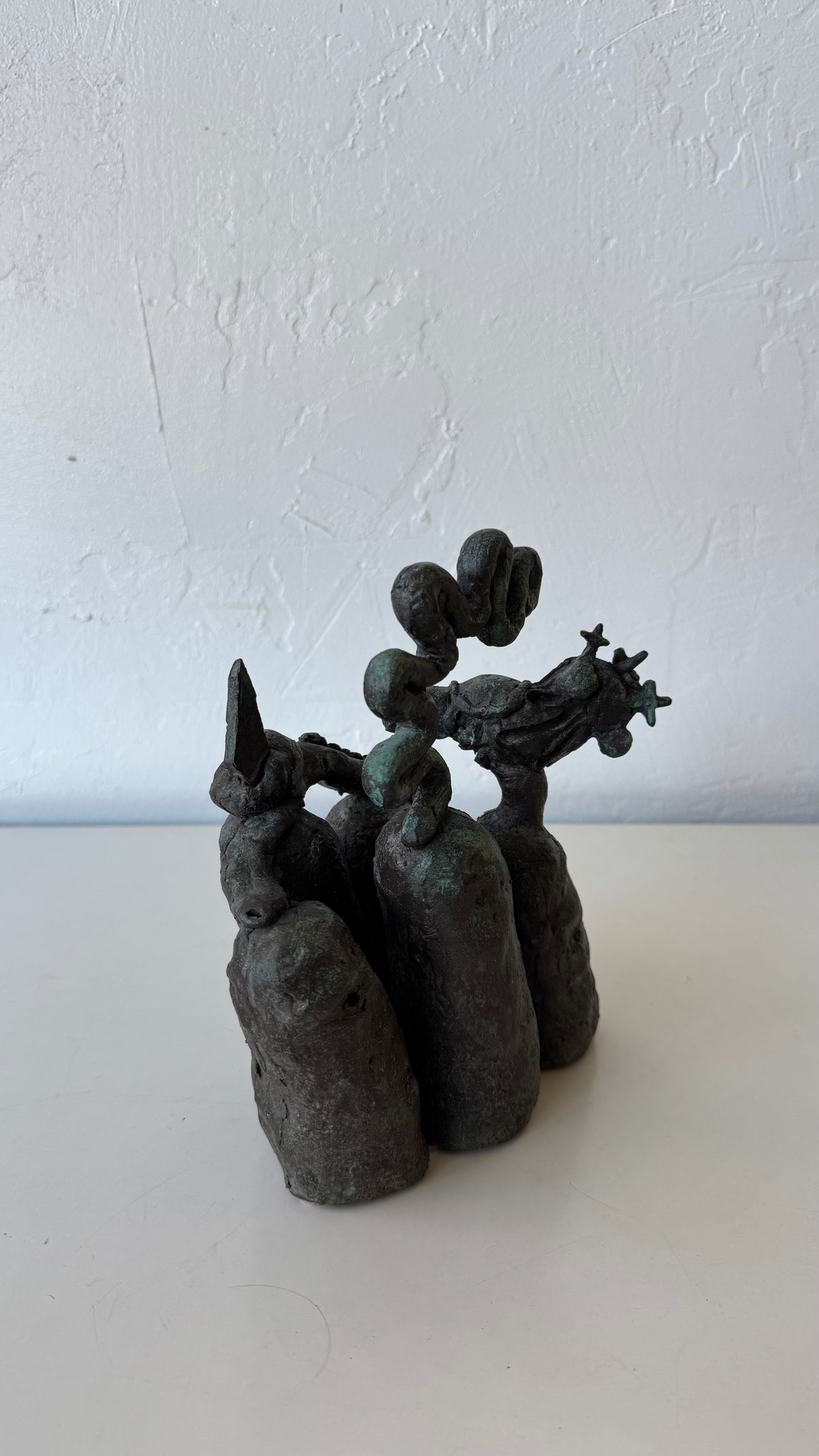 Susan Opie Abstract Bronze Sculpture, 1960’s