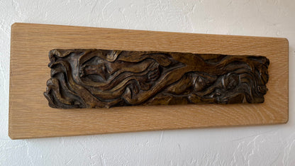 Bronze Wall Hanging Sculpture