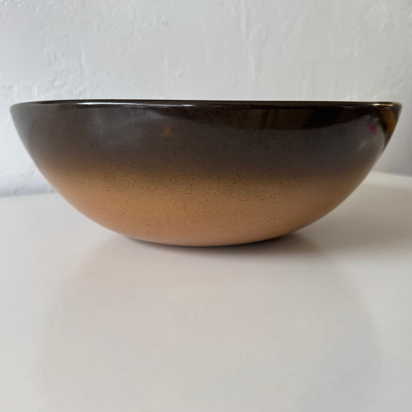 Heath Coupe Brownstone Ceramic Salad Bowl