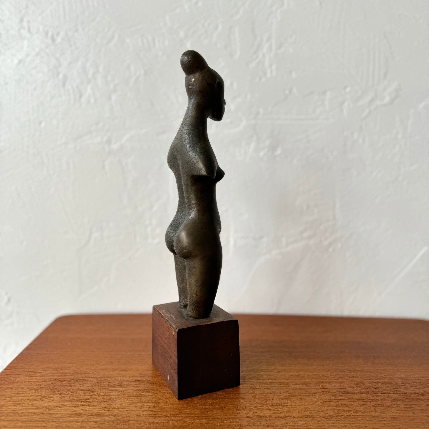 Figurative Abstract Female Nude Bronze, 1950’s