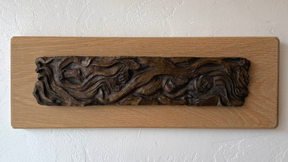 Bronze Wall Hanging Sculpture