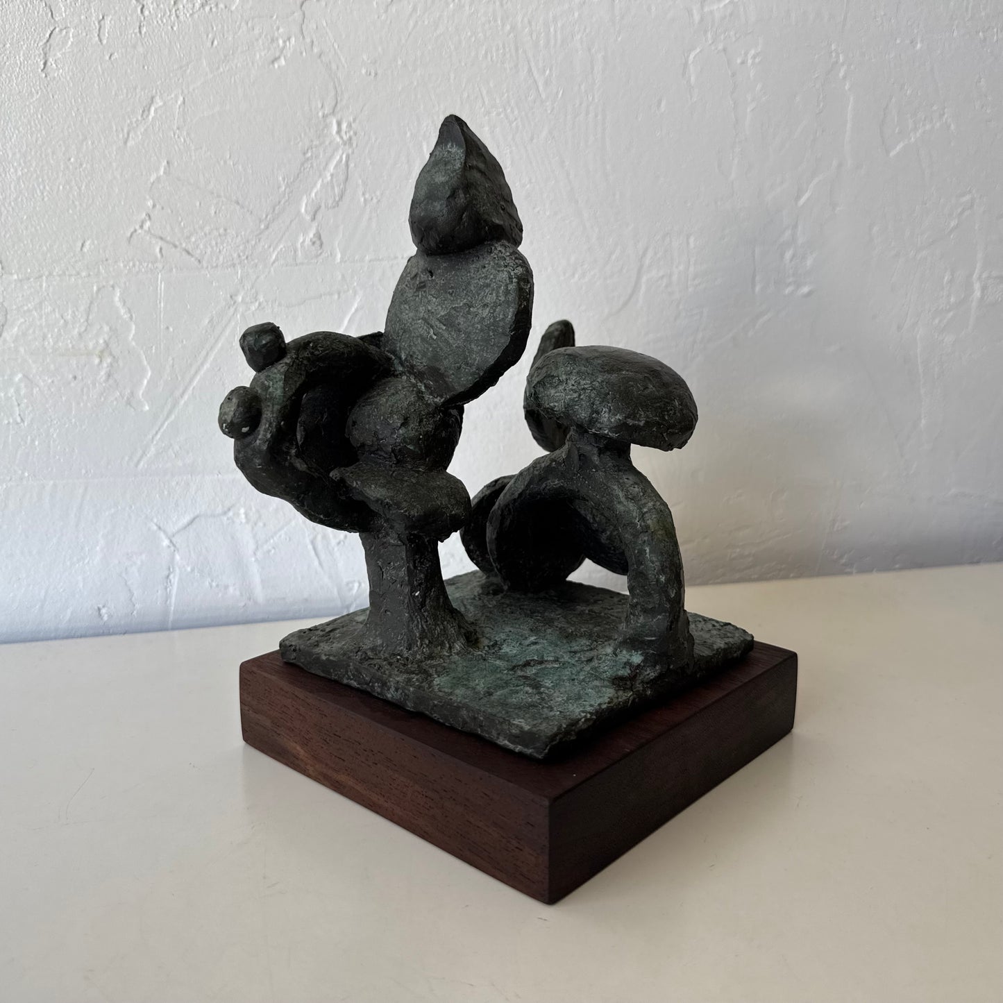 Susan Opie Abstract Bronze Sculpture, 1960’s