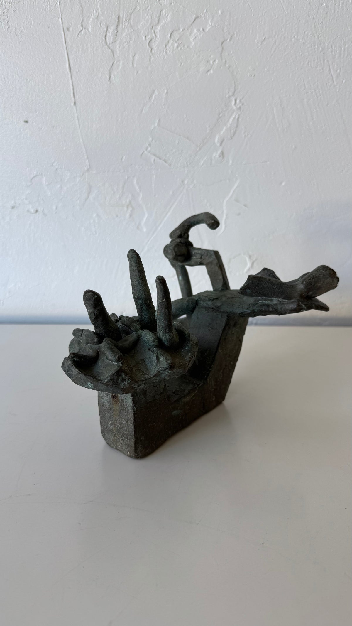 Susan Opie Abstract Bronze Sculpture, 1960’s