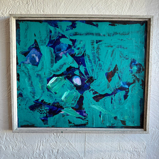 Alan Munro Abstract Acrylic Painting