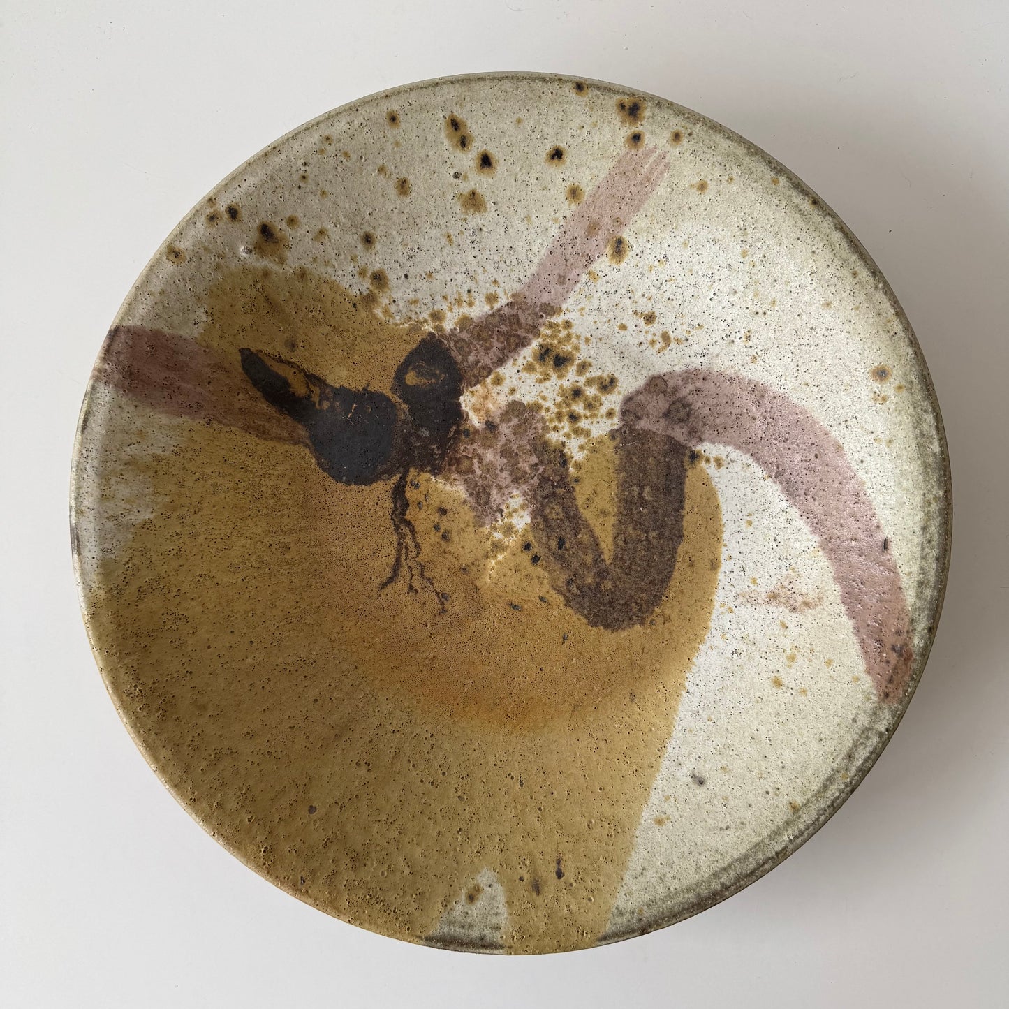 Large Studio Pottery Ceramic Charger