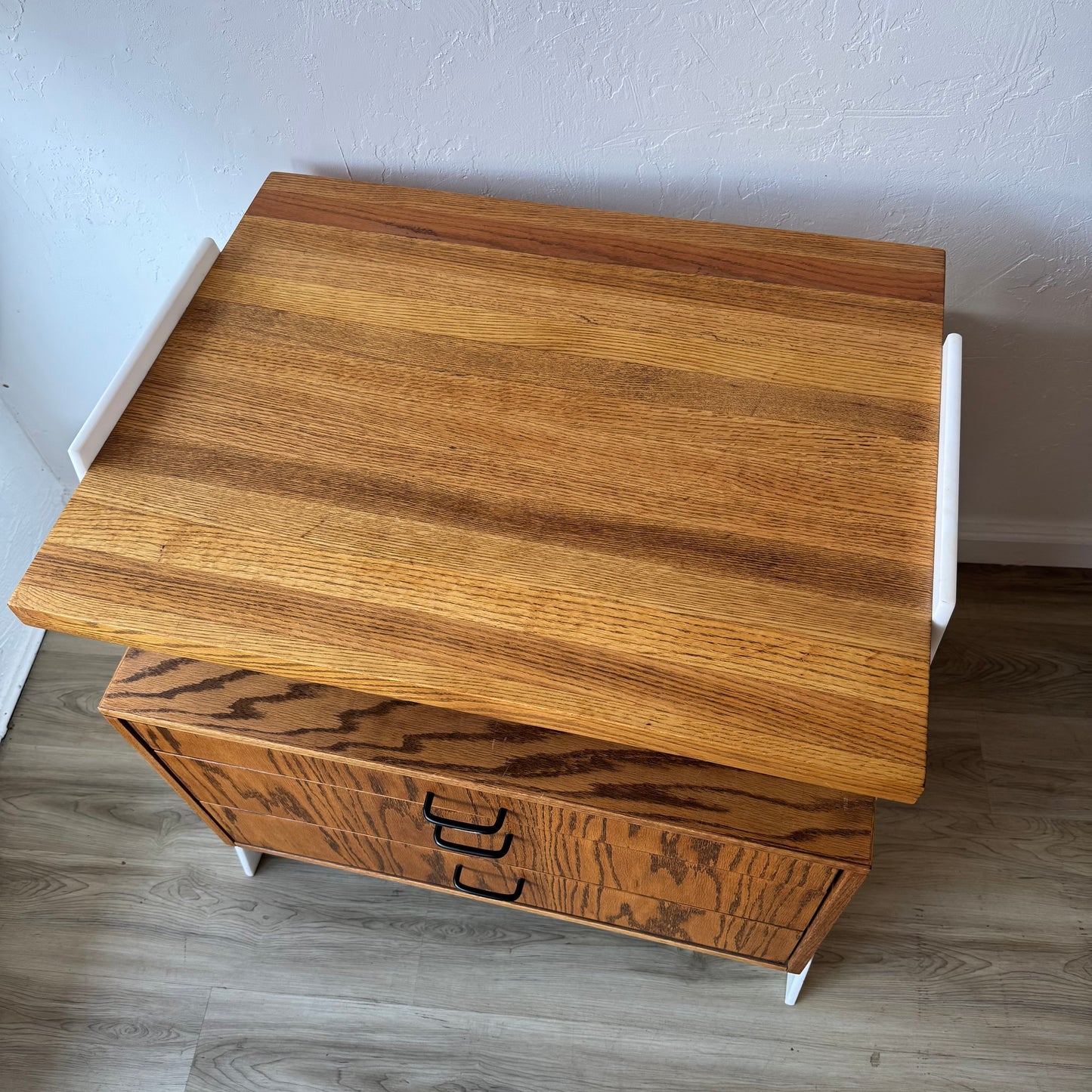 Oak + Acrylic Cabinet or Dresser