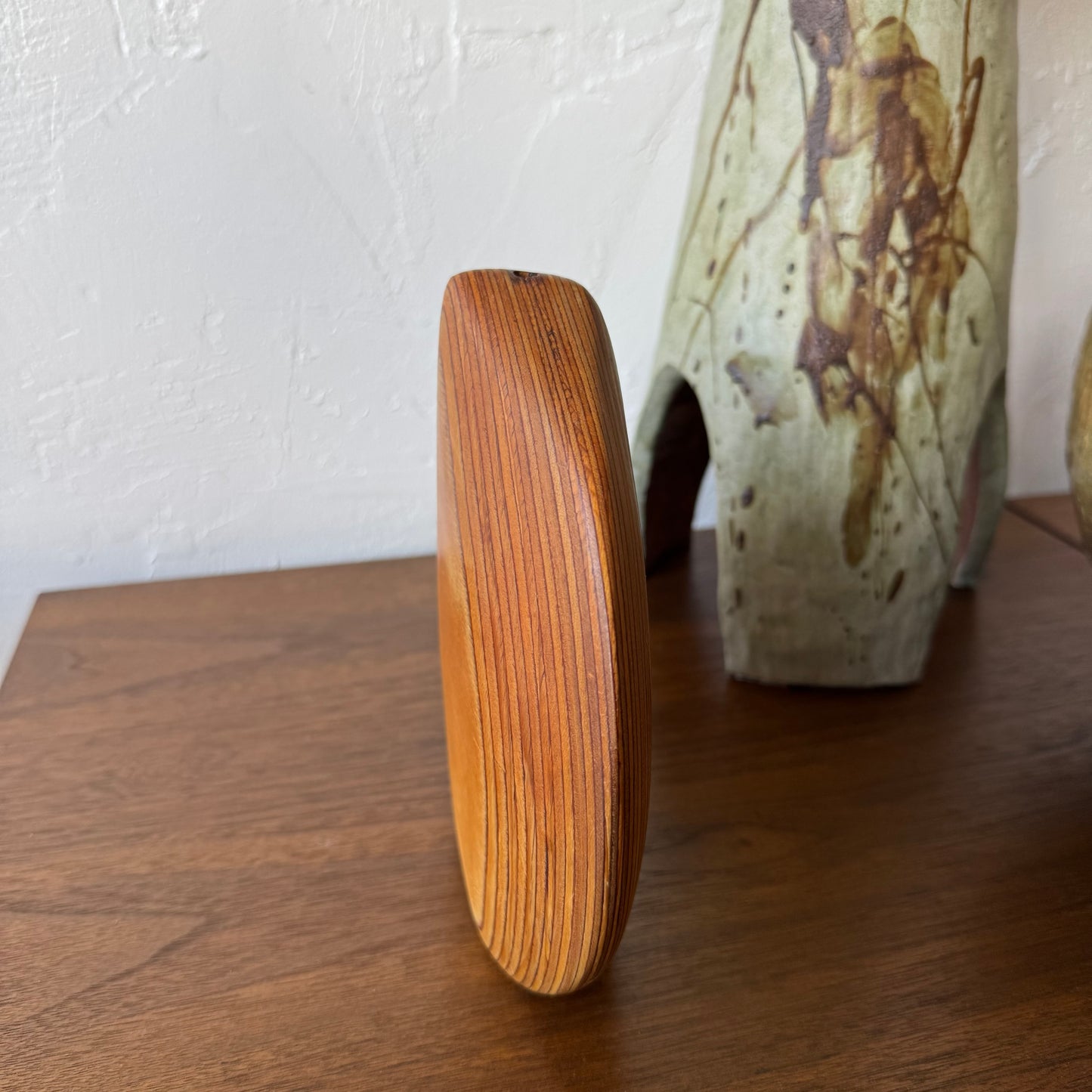 Dick Shanley Sculpted Plywood Vase
