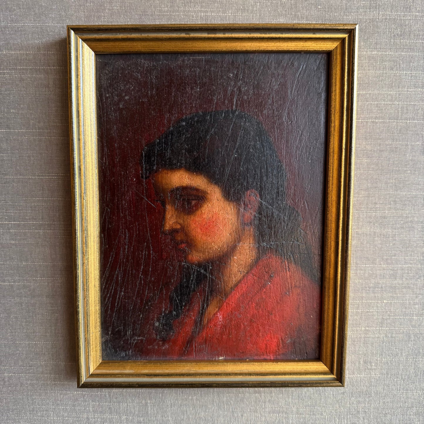 18-19th Century Sienese School Portrait of a Woman