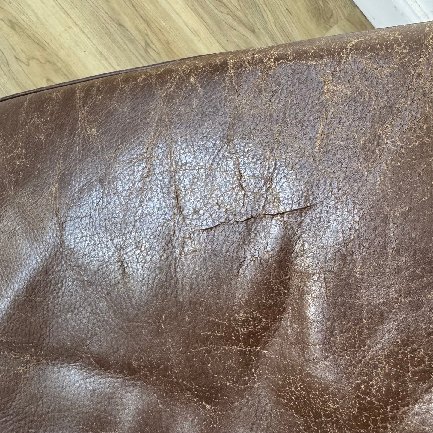 Borge Mogensen for Frederecia 2202 Leather Teak Ottoman