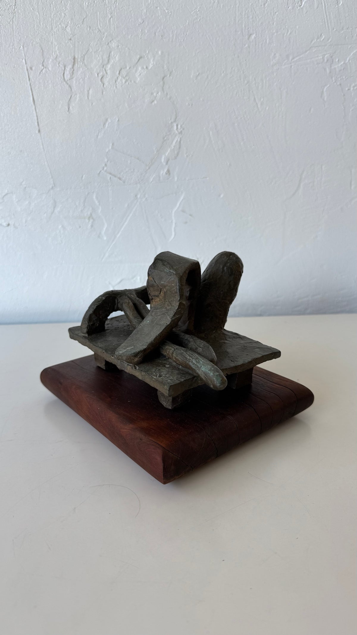 Susan Opie Abstract Bronze Sculpture, 1960’s