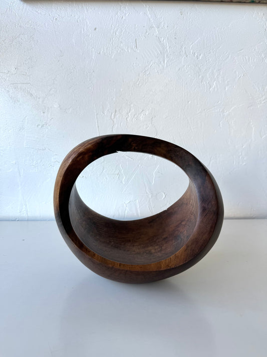 Vernon Albert Abstract Spalted Walnut Sculpture