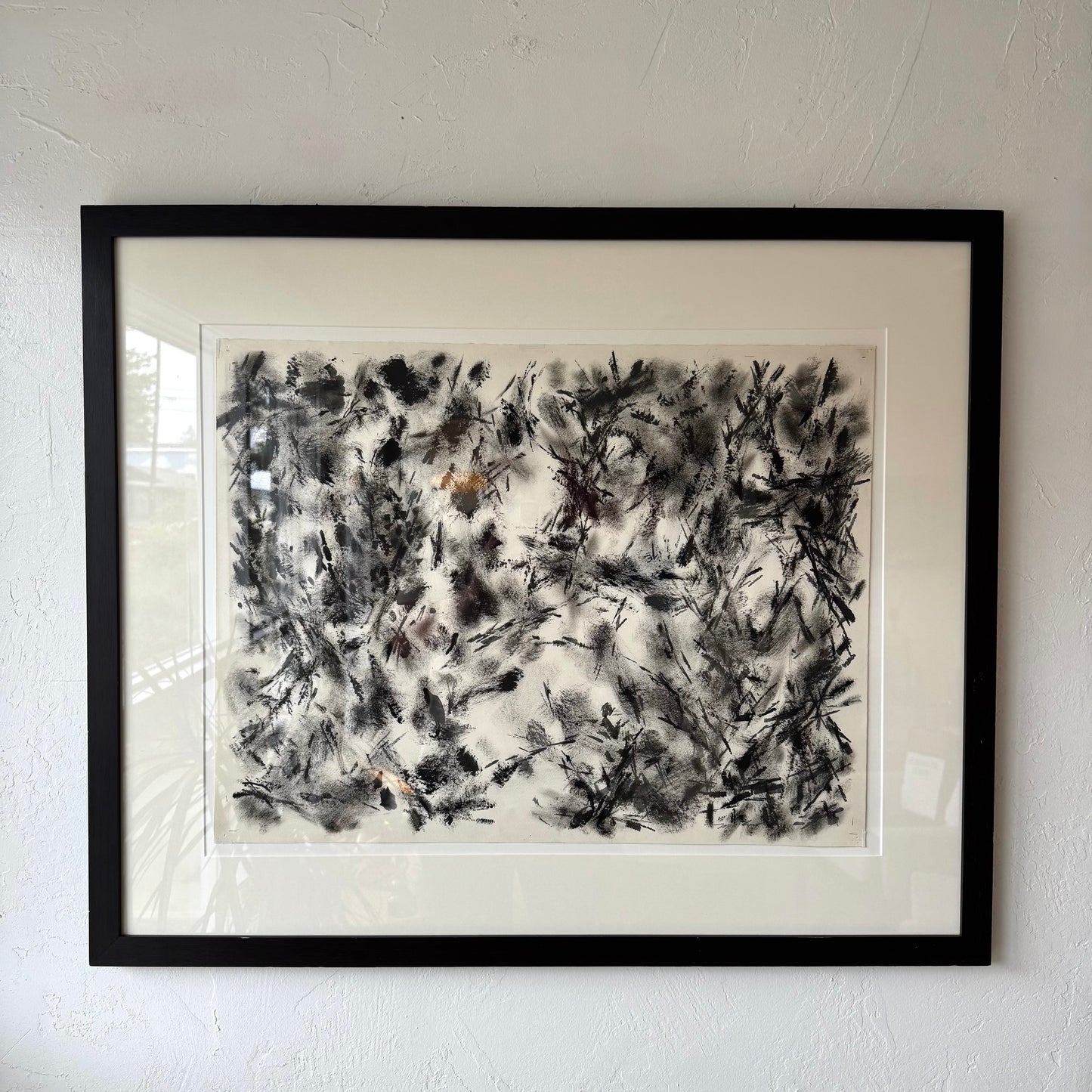 David McCosh Abstract Ink Oil Painting