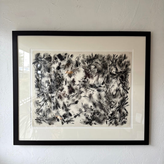 David McCosh Abstract Ink Oil Painting