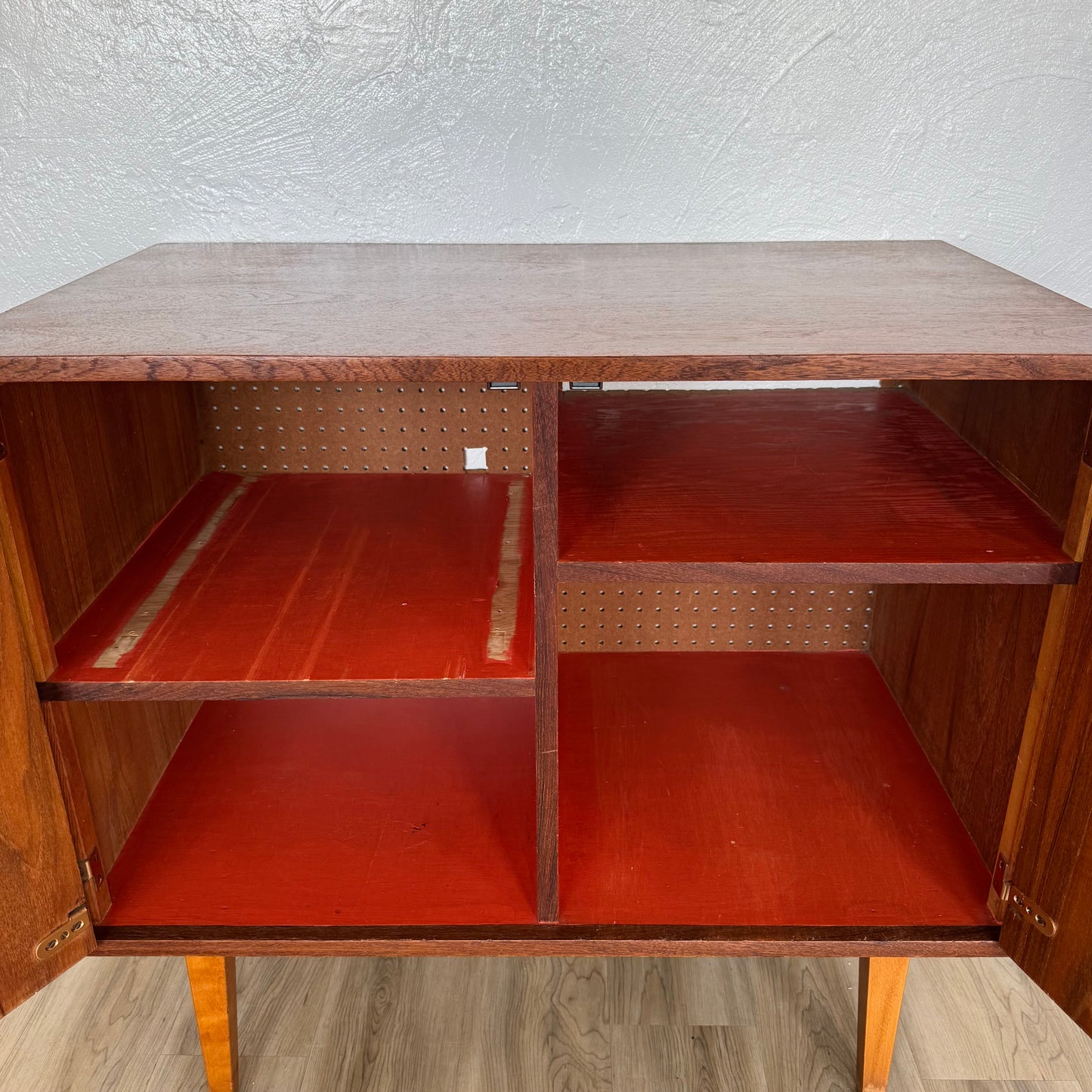 Scandinavian Small Teak Credenza