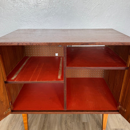 Scandinavian Small Teak Credenza